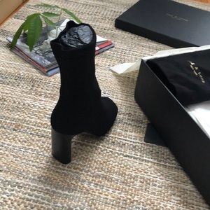 rag & bone Ellis Knit black ankle Boot size 5 new